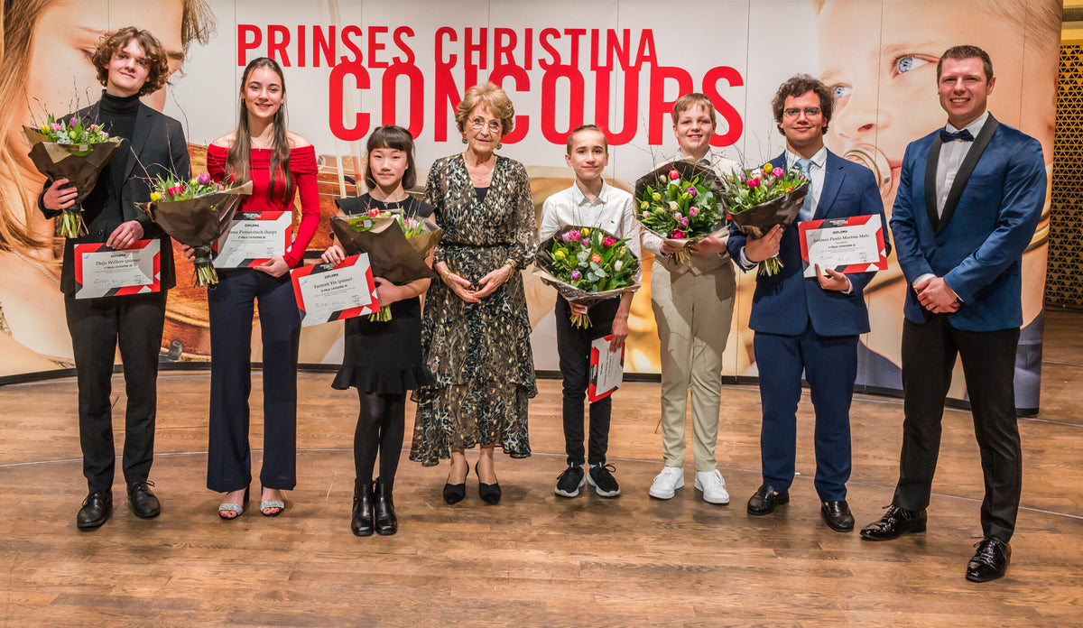 Thijs Willers wins 1ste price Prinses Christina Comopetition and Matan